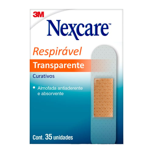 Imagem do produto Curativos Nexcare Transparente Com 35 Unidades