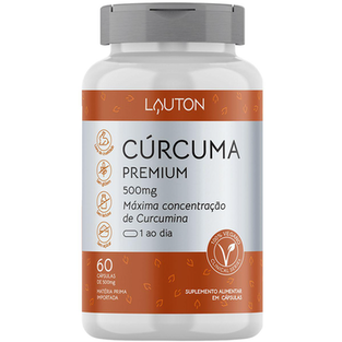 Cúrcuma 500Mg 60 Cápsulas Lauton