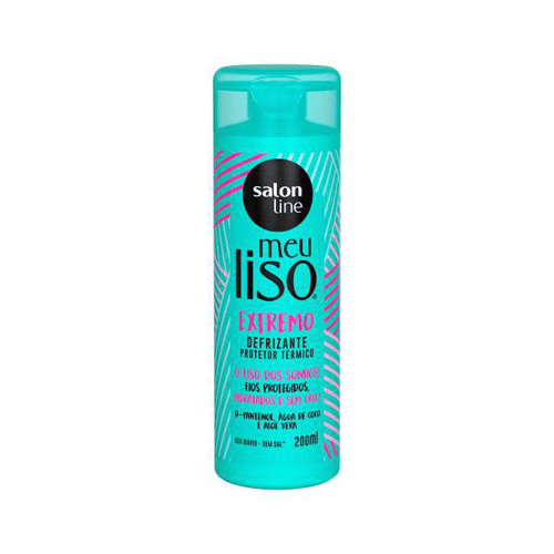 Defrizante Protetor Térmico Salon Line Meu Liso Extremo 200Ml