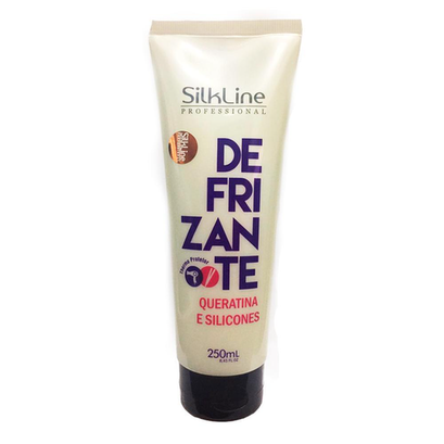 Imagem do produto Defrizante Queratina E Silicones Silkline 250Ml