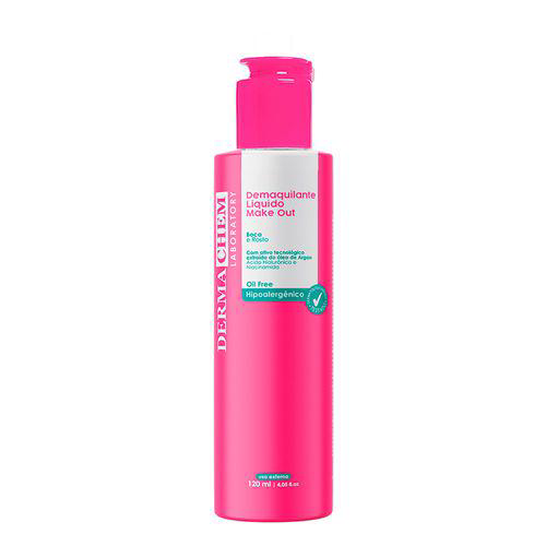 Demaquilante Líquido Make Out Dermachem 120Ml