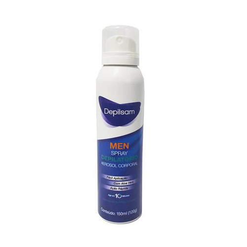 Depilatório Aerosol Corporal Delpisam Men Com 150Ml