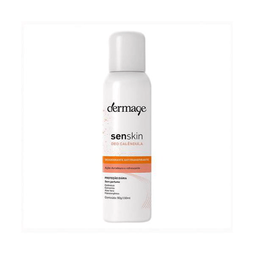 Desodorante Dermage Antitranspirante Senskin Deo 3 Em 1 Calêndula 150Ml