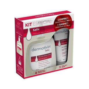 Kit Sabonete Líquido Dermotivin Salix 300Ml + 70Ml