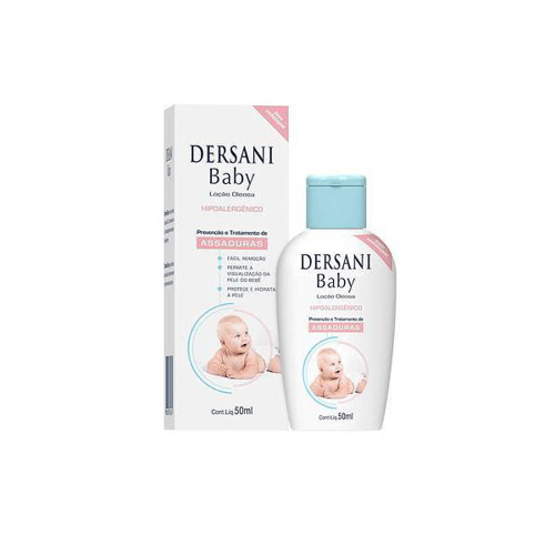 Loção Oleosa Anti-Assaduras Dersani Baby 50Ml