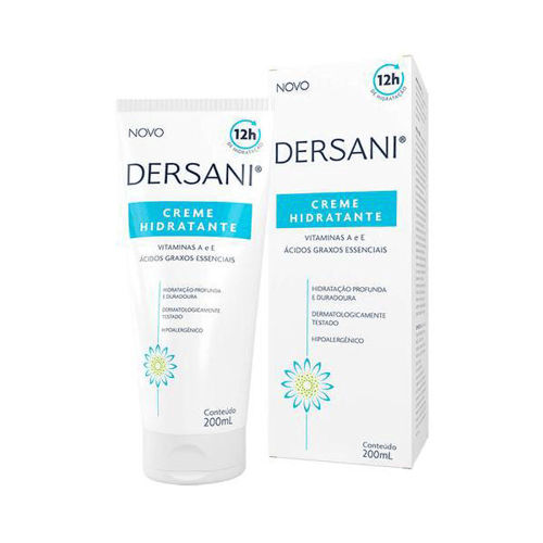 Creme Hidratante Dersani Vitaminas A E E 200Ml