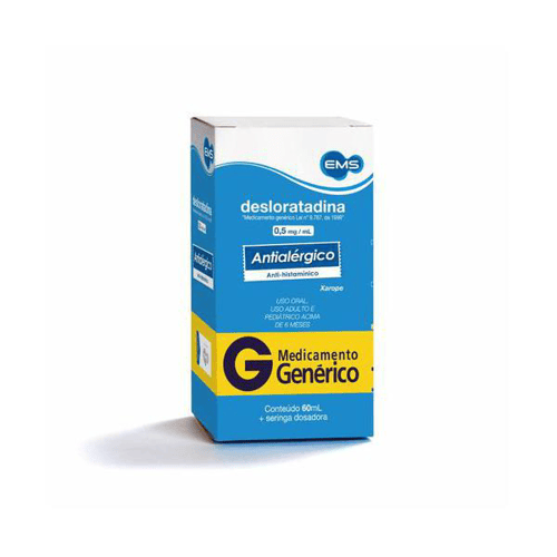 Desloratadina - 60Ml Ems Genérico