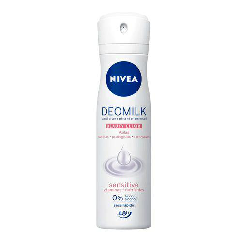 Desodorante Aerosol Nivea Deomilk Sensitive 150Ml