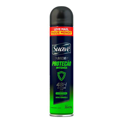 Desodorante Aerosol Suave Men Proteção Intensa 200Ml