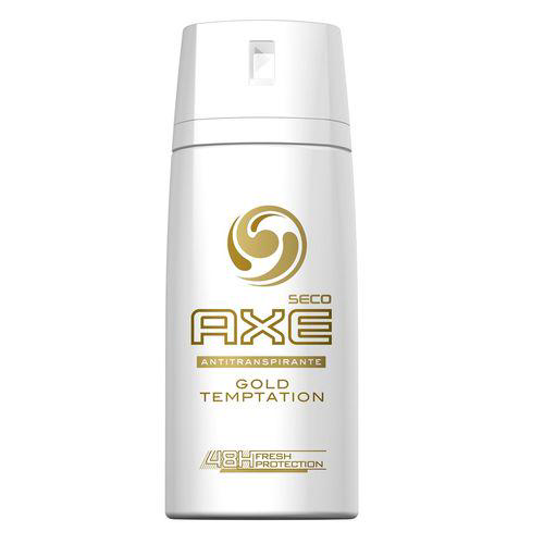 Desodorante Axe Gold Tempta Jato Seco 90G Novo