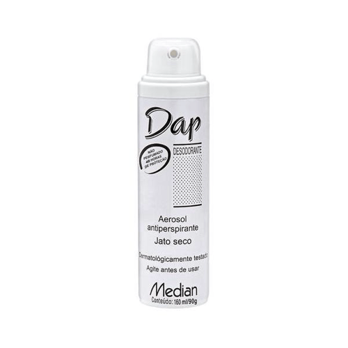 Desodorante Dap Aerosol Jato Seco Não Perfumado 160 Ml