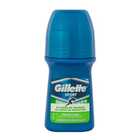 Desodorante Gillette - Roll-On Power Rush 50Ml