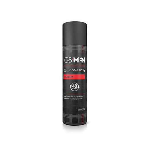 Imagem do produto Desodorante Masculino Aerosol Giovanna Baby Power Aerosol 150Ml