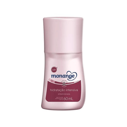 Desodorante Monange Roll On Feminino Hidratacao Intensa 60Ml