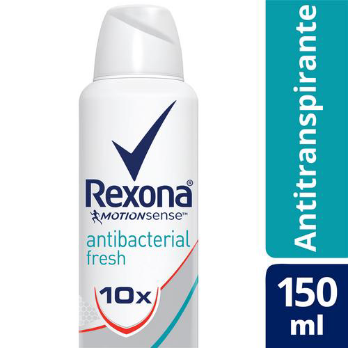 Desodorante Rexona Women Antibacterial Fresh Aerosol Antitranspirante Com 150Ml