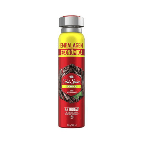 Desodorante Spray Old Spice Lenha 200Ml