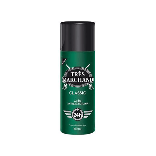 Imagem do produto Desodorante Trãs Marchand Spray Classic 100Ml