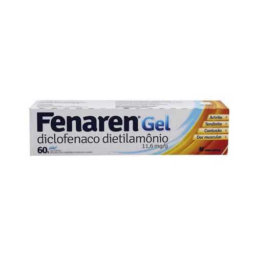 Imagem do produto Fenaren Gel - 10Mg/G 1 Bisnaga Com 60G De Gel De Uso Dermatológico