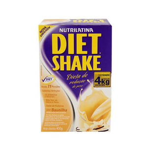 DIET SHAKE NUTRILATINA BAUNILHA 400G - SHAKE BAUNILHA 400G