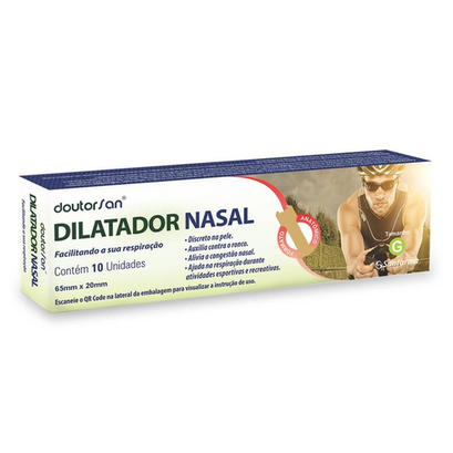 Imagem do produto Dilatador Nasal Doutorsan Tamanho G Com 10 Unidades Panvel Farmácias