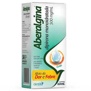 Aberalgina Dipirona Monoidratada 10ml Solucao Oral 500mg/ml