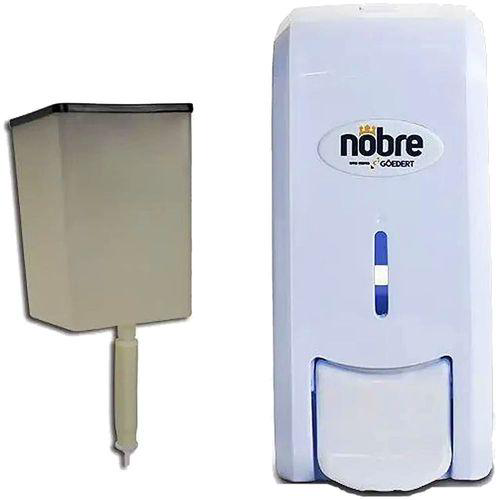 Imagem do produto Dispenser Para Sabonete Líquido Ou Álcool Em Gel New Classic Nobre Com Reservatório 800 Ml