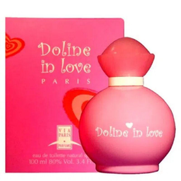 Doline In Love Eau De Toilette Via Paris Perfume Feminino 100Ml