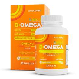 Domega Omega 3 1.200Mg+Vit D 1.000Ui 60 Cápsulas