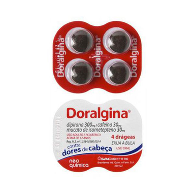 Imagem do produto Doralgina 4 Drágeas