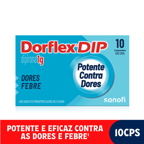 Dorflex Dip Com Dipirona 1G Com 10 Comprimidos