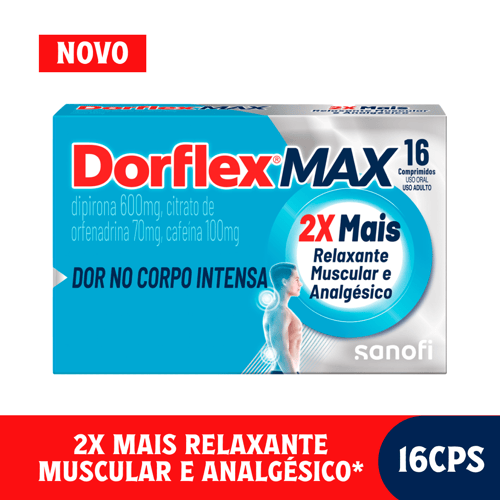 Dorflex Max 600Mg 16 Comprimidos