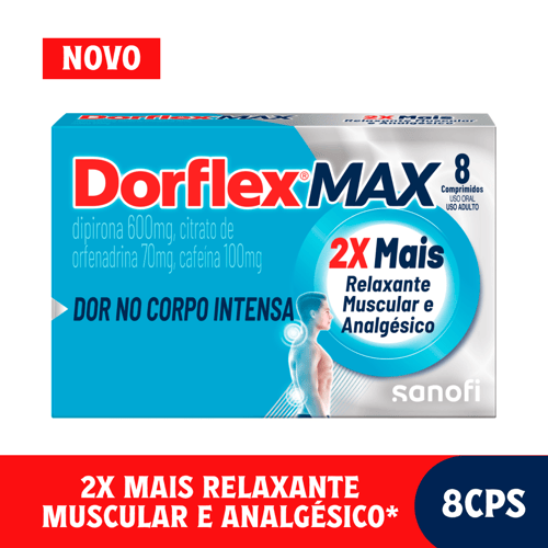 Imagem do produto Dorflex Max 600Mg 8 Comprimidos