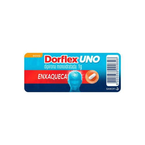 DORFLEX UNO ENXAQUECA 1G COM 4 COMPRIMIDOS