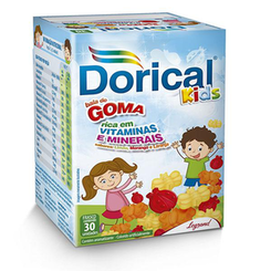 DORICAL KIDS COM 30 GOMAS KIDS COM 30 GOMAS