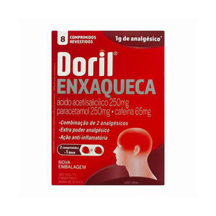 Imagem do produto Doril Enxaqueca - 8 Comprimidos Revestidos