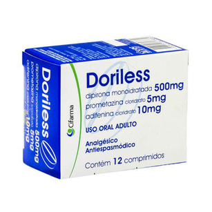 Doriless Com 12 Comprimidos