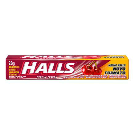 Drops Halls Sabor Cereja