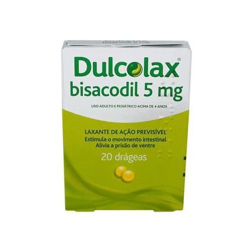 Imagem do produto Dulcolax Com 20 Drágeas