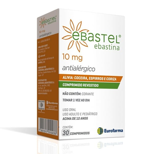 Ebastel 10Mg 30 Comprimidos