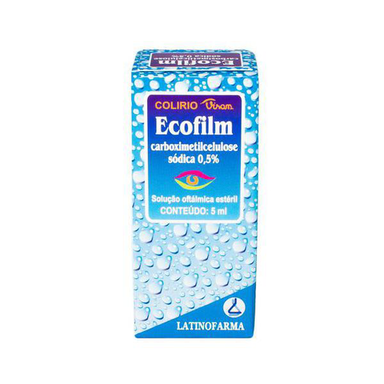 Ecofilm 5Mg/Ml 5Ml Solução Oftálmica Estéril