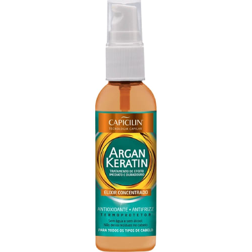 Imagem do produto ELIXIR CONCENTRADO ARGAN KERATIN 55ML CAPICILIN