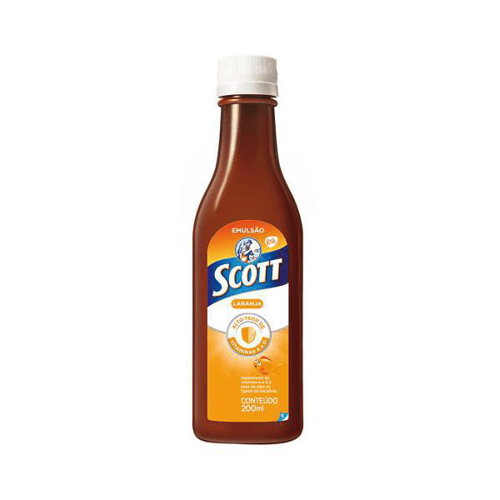 Emulsão Scott Laranja 200Ml