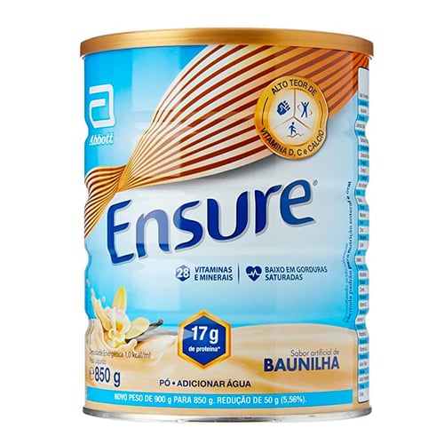 Suplemento Nutricional Ensure Baunilha 850g - PanVel Farmácias