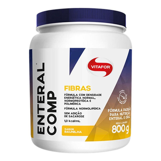 Enteral Comp Shake Com Fibras Baunilha Vitafor 800G