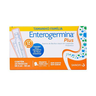 Enterogermina Plus 5Ml Com 10 Flaconetes