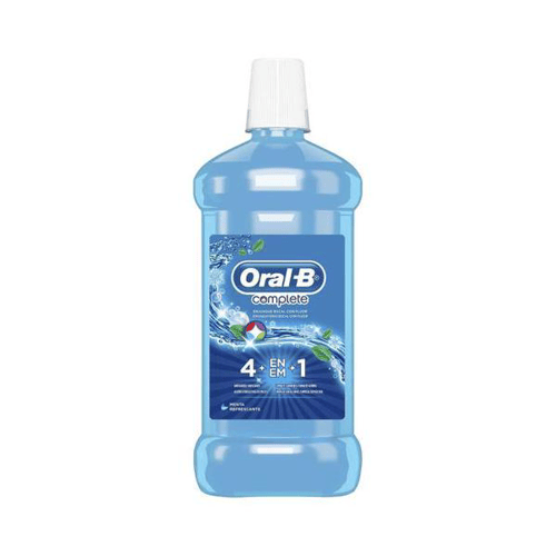 Enxaguante Antisséptico Bucal Oralb Complete 4 Em 1 Menta Sem Álcool Com 2L