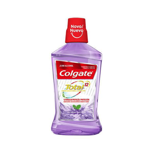 Enxaguante Bucal Colgate Total12 Antitártaro Zero Alcool 500Ml