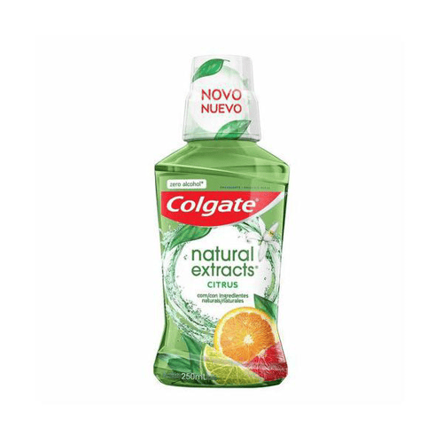 Enxaguante Colgate Natural 250Ml Citrus