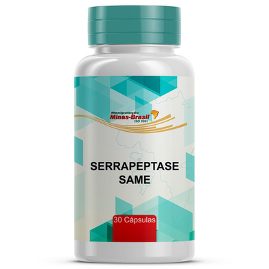 Enzima Anti-Inflamatório Serrapeptase   Same 30 Cápsulas