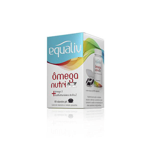 Equaliv Ômega Nutri Az Com 60 Cápsulas Gel